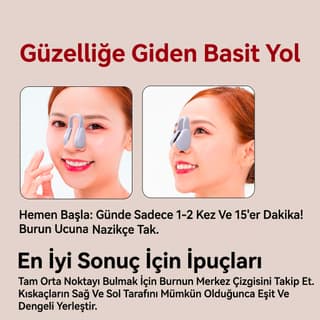 EMS Burun Şekillendirici: Profesyonel Burun Kaldırma ve Daraltma Cihazı - 11