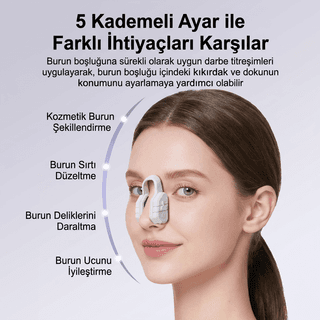 EMS Burun Şekillendirici: Profesyonel Burun Kaldırma ve Daraltma Cihazı - 8